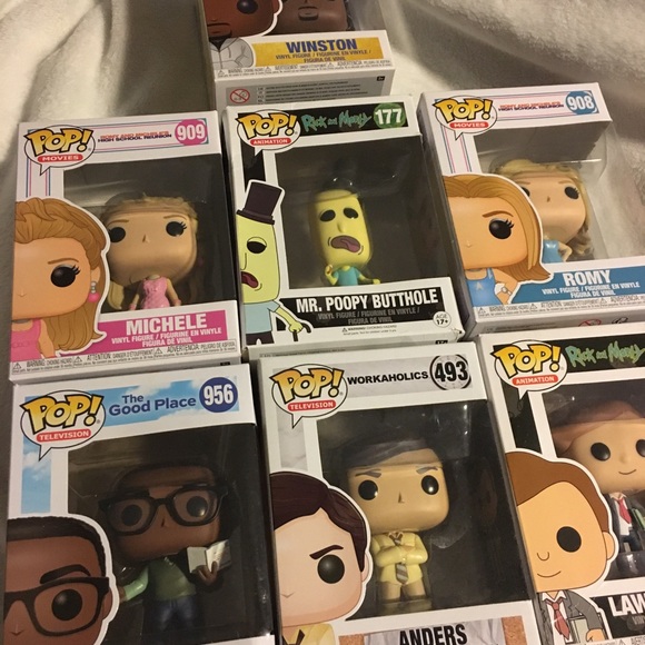 Funko Pop Lot Of 7. $14 EACH OR $85 FOR BUNDLE